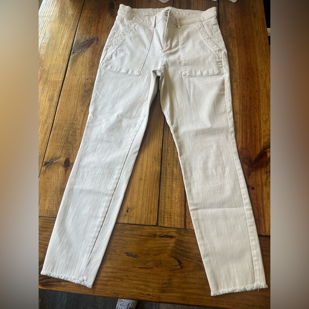 Loft - ankle length - jean-like material. Size 10